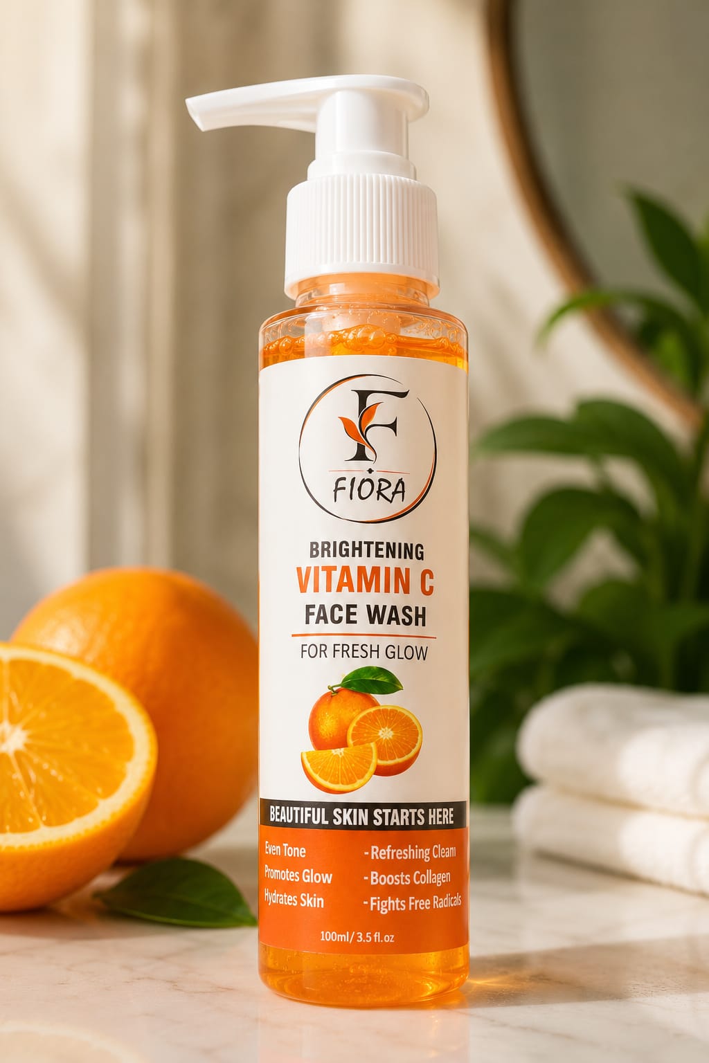 Fiora Blush Vitamin C Face Wash